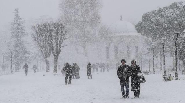 İstanbul için Şiddetli Kar Uyarısı