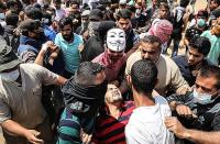 Gazze'de Çatışmalar başladı.16 Filistinli Şehit Oldu