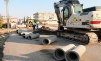 Urfa B.Belediyesi  Suruç'ta  Kanalizasyon Projesine Başladı