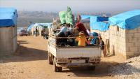 124 bin sivil Suriye-Türkiye sınırındaki kamplara göç etti
