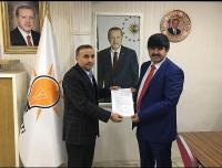 Murat Basyan, Ak Parti’den Eyyübiye  Meclis Üyeliği için Aday başvurusunu yaptı